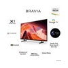Sony Bravia- KD-50X80L 126 cm (50) 4K Ultra HD Smart LED Google TV (Black)