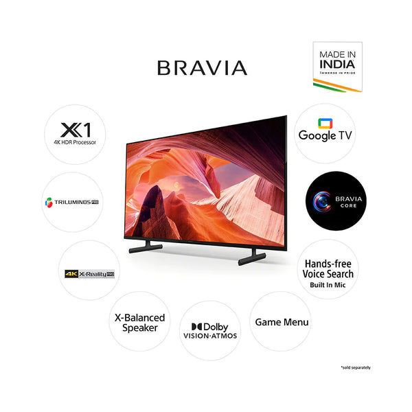 KD-43X80L - Sony Bravia 108 cm (43) 4K Ultra HD Smart LED