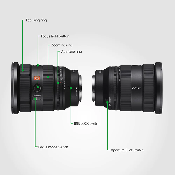Sony E Mount FE 16–35 Mm GM II Full Frame Lens (SEL1635GM2) Smallest Lightest Wide-Angle Zoom Lens High Resolution Bokeh