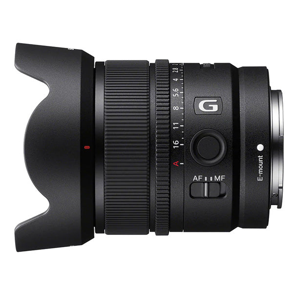 Sony E 15-mm G (SEL15F14G) E-Mount APS-C, Large Aperture Wide