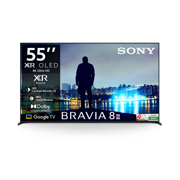 Sony 139 cm (55) BRAVIA 8 II 4K Ultra HD AI Technology Smart OLED Google TV K-55XR80M2 (Black)