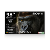 Sony 248 cm (98) BRAVIA 5 4K Ultra HD AI Technology Smart Mini LED Google TV K-98XR55A (Black)