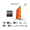Sony BRAVIA 7 Series 164 cm (65) 4K Ultra HD AI Smart Mini LED Google TV K-65XR70 (Black)