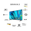 Sony 126 cm (50) BRAVIA 3 4K Ultra HD Smart LED Google TV K-50S30 (Black)