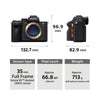 Sony Alpha ILCE-7RM6 Full-Frame high-resolution 66.8MP Camera |30 fps |AI-Based Real-time Recognition | More shooting hours with latest battery - Black