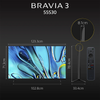 Sony 139 cm (55) BRAVIA 3 4K Ultra HD Smart LED Google TV K-55S30 (Black)