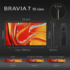 Sony BRAVIA 7 Series 139 cm (55) 4K Ultra HD AI Smart Mini LED Google TV K-55XR70 (Black)