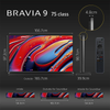 Sony 189 cm (75) BRAVIA 9 4K Ultra HD Smart Mini LED Google TV K-75XR90 (Black)