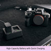 Sony Alpha ILCE-7RM6 Full-Frame high-resolution 66.8MP Camera |30 fps |AI-Based Real-time Recognition | More shooting hours with latest battery - Black
