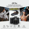 Sony Alpha 9III Full-Frame Interchangeable-Lens Mirrorless Camera (Body Only) | Global Shutter System | 24.6 MP | 120fps With AF/AE Tracking | 4K 120p Without Cropping - Black