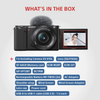 Sony ZV-E10L Vlogging Kit With 16-50mm Power Zoom Lens & More
