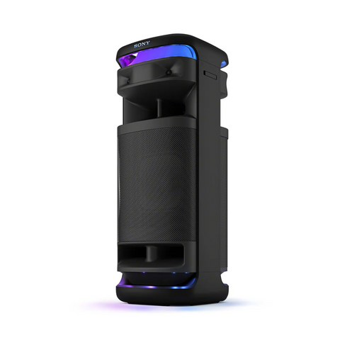Sony ULT Tower 10 Party Speaker | ULT Button for Massive Bass & Powerful Sound | 360° Sound & Party Lights | Wireless Mic for Karaoke | Bluetooth | Touch Panel | IP64 | TV Sound Booster | Wheels