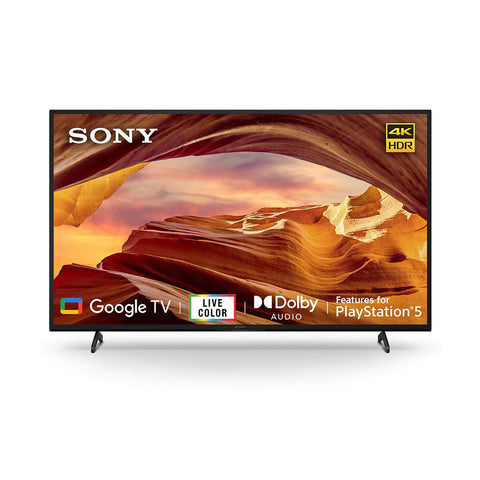 Sony Bravia KD-43X75L - 108 cm (43") 4K Ultra HD Smart LED Google TV (Black)