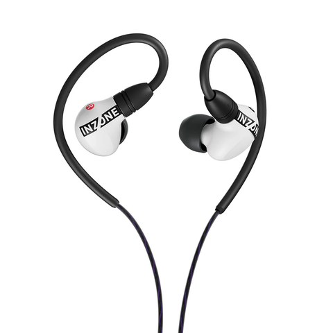 Sony INZONE E9 Wired in-Ear Monitor for Gaming, Tuned for FPS Games, Sound Isolating Earbuds, Comfortable Fit, Low Profile Design, 360 Spatial Sound, Case Included, Developed with Fnatic, White IER-G900/WZ IN