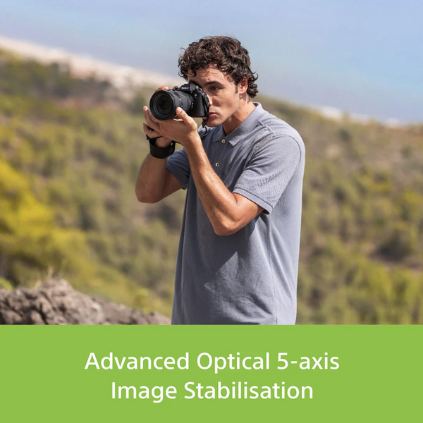 Camera Lens Full Frame Camera With Image Stabilization Sony Alpha