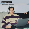 Sony ULT WEAR Headphones WH-ULT900N | Massive Bass | Noise Cancelling | 30Hrs Battery | 10 Min Charge = 5Hrs Playback | 360 Reality Audio | Wind Noise Reduction | Multipoint Connect | Quick Access | Fast Pair