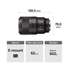 Sony FE 90mm F2.8 Macro G OSS (SEL90M28G) E-Mount Full-Frame, Mid-telephoto Macro Lens SEL90M28G//Q