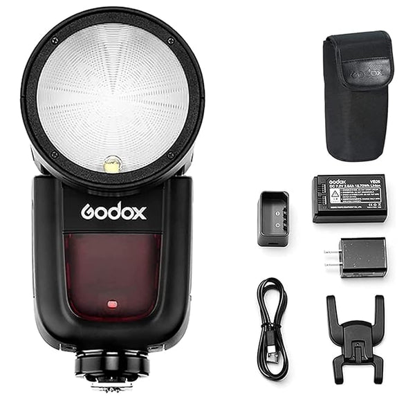 Godox V1 Round Head Flash Canon Sony Nikon
