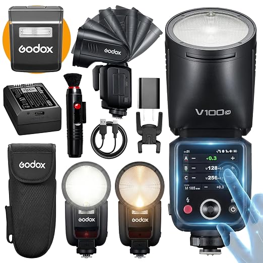 Godox V100 100Ws TTL Camera Flash