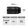 Sony E 70–350 mm F4.5–6.3 G OSS (SEL70350G) E-Mount APS-C, Super-telephoto Zoom G Lens SEL70350G//CSYX