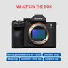 Sony Alpha ILCE-7M5 Full-Frame High Resolution 33 MP Camera | Partially Stacked sensor | 4K 120P | 30fps - Black