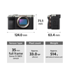 Sony Alpha ILCE-7CM2 Full-Frame Mirrorless Vlog Camera | 33.0 MP | 4K 60p | AI Autofocus  (Body Only)