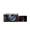 Sony Alpha ILCE-7CM2 Full-Frame Interchangeable-Lens Mirrorless vlog Camera (Body Only) | Made for Creators | 33.0 MP | Artificial Intelligence based Autofocus | 4K 60p Recording - Silver ILCE-7CM2/SQ IN5