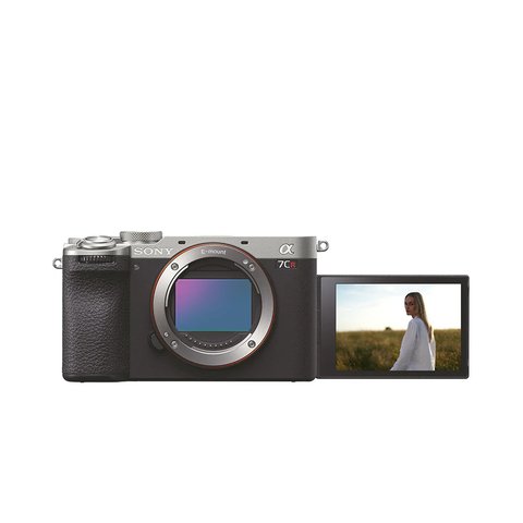 Sony Alpha ILCE-7CR Full-Frame Interchangeable-Lens Mirrorless Camera (Body Only) | Made for Creators | 61.0 MP | Artificial Intelligence based Autofocus | 4K 60p Recording - Silver ILCE-7CR/SQ IN5 |