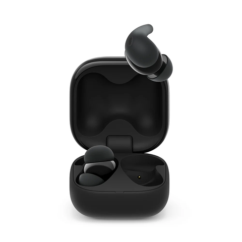 Sony New LinkBuds Fit WF-LS910N|Active Noise Cancelling Wireless Bluetooth Earbuds, Comfortable Fit with New Supporters|High Call Quality with AI- Black