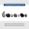 Sony New LinkBuds Fit WF-LS910N|Active Noise Cancelling Wireless Bluetooth Earbuds, Comfortable Fit with New Supporters|High Call Quality with AI- Black