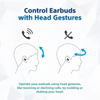 Sony New LinkBuds Fit WF-LS910N|Active Noise Cancelling Wireless Bluetooth Earbuds, Comfortable Fit with New Supporters|High Call Quality with AI- Black
