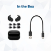 Sony New LinkBuds Fit WF-LS910N|Active Noise Cancelling Wireless Bluetooth Earbuds, Comfortable Fit with New Supporters|High Call Quality with AI- Black