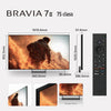 Sony BRAVIA 7 II 75 Inch 4K Google TV K-75XR70M2