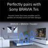 Sony Bravia Theatre Bar 8 (HT-A8000) with 360 spatial sound mapping,IMAX,Dolby Atmos/DTSx Premium Soundbar Home Theatre System(Hi Res,360 RA,Voice Zoom3,8K/4K HDR,HDMI eArc,Bluetooth),Black