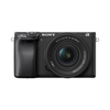 Sony Alpha ILCE-6400K 24.2MP Mirrorless Camera (Black) with SELP16502 Power Zoom Lens | APS-C Sensor | Real-Time Eye Auto Focus | 4K Vlogging Camera | Tiltable LCD - Black ILCE-6400K/BQ IN5 |