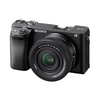 Sony Alpha ILCE-6400K 24.2MP Mirrorless Camera (Black) with SELP16502 Power Zoom Lens | APS-C Sensor | Real-Time Eye Auto Focus | 4K Vlogging Camera | Tiltable LCD - Black ILCE-6400K/BQ IN5 |