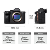 Sony Alpha 7IV Full-Frame Hybrid Camera (ILCE-7M4K) | 33 MP Mirrorless Camera, 10 FPS, 4K/60p, with 28 -70 mm Zoom Lens ILCE-7M4K/BQ IN5