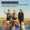Sony New Launch ULT FIELD 5 Bluetooth Wireless Speaker with Massive Bass|360° Party Light|25hrs Playtime|IP67|Shoulder Strap|Quick Charge|Built in Powerbank|Party Connect(SRS-ULT50)