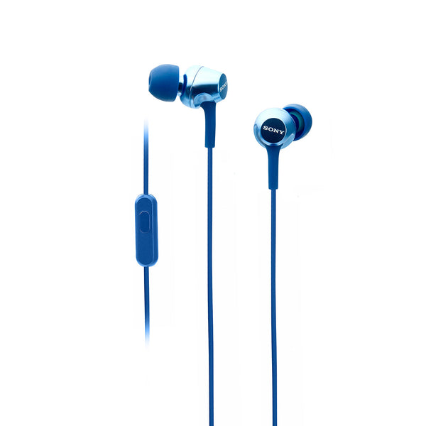Sony MDR-EX255AP In-Ear Headphones with Mic | 12mm Drivers