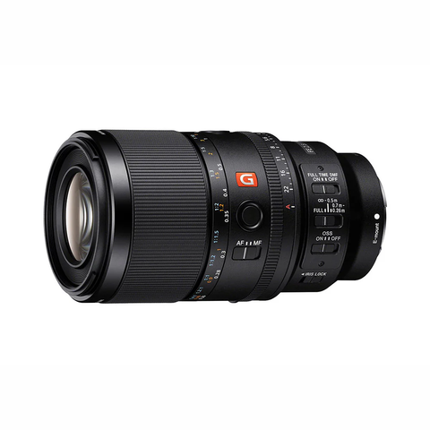Sony E-Mount FE 100 MM F2.8 MACRO GM OSS Full-Frame Lens (SEL100M28GM) I 1.4x magnification I Excellent Macro lens - Black SEL100M28GM/Q SYX