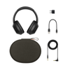 Sony WH-1000XM4 Industry Leading Wireless Noise Cancellation Bluetooth Over Ear Headphones with Mic for Phone Calls, 30 Hours Battery Life, Quick Charge, AUX, Touch Control and Voice Control WH1000XM4/BMIN