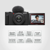 Sony ZV-1F Vlog Camera for Content Creators and Vloggers with Ultra-wide 20mm Prime Lens | Soft Skin Feature | Bokeh | Creative Look | Active Mode Stabilisation ZV-1F