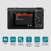 Sony Alpha ZV-E10M2K 26 MP Interchangeable Lens Mirrorless Vlog camera for creators (16-50mm Power Zoom Lens) | APS-C Sensor | 4K 60p with 10bit 4:2:2 recording - (Black) ZV-E10M2K/BQ IN5 |