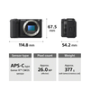 Sony Alpha ZV-E10M2K 26 MP Interchangeable Lens Mirrorless Vlog camera for creators (16-50mm Power Zoom Lens) | APS-C Sensor | 4K 60p with 10bit 4:2:2 recording - (Black) ZV-E10M2K/BQ IN5 |