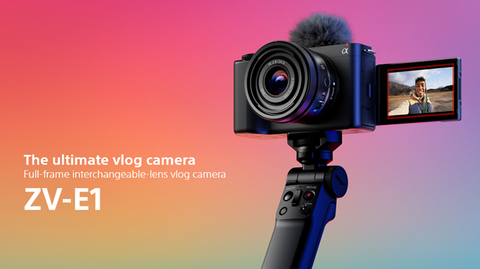 ZV-E1L full-frame vlog camera (Body + 28–60 mm zoom lens)