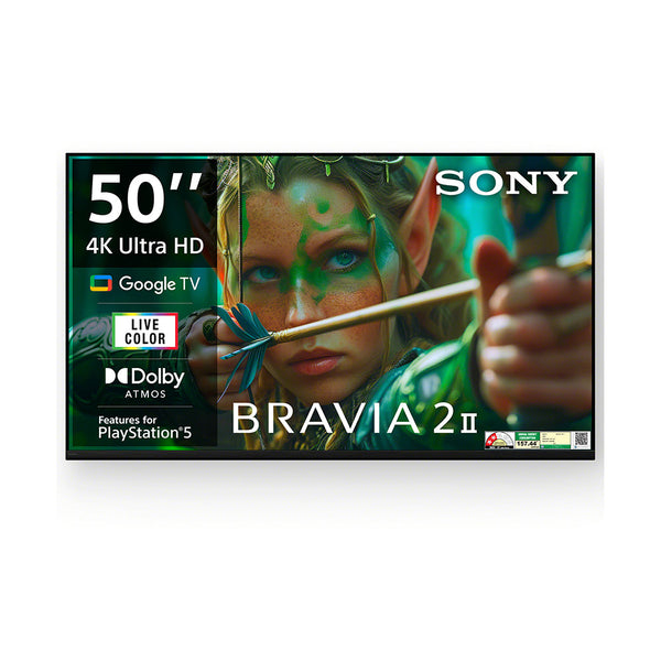 Sony BRAVIA 2 II 50 Inch 4K Smart Google TV K-50S25M2