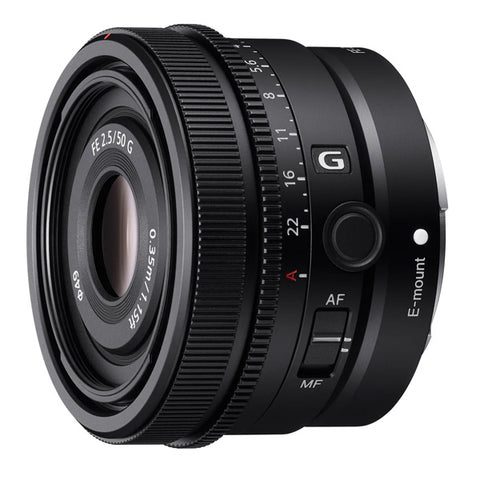 Sony FE 50mm F2.5 G (SEL50F25G) E-Mount Full-Frame, Standard Prime G Lens