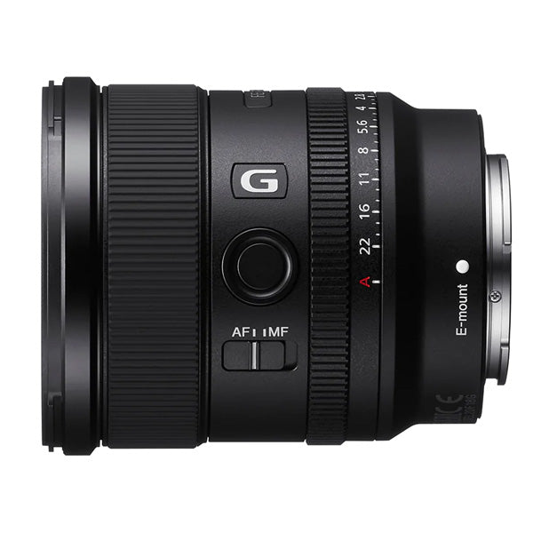 Sony FE 20mm F1.8 G (SEL20F18G) E-Mount Full-Frame, Ultra-wide  