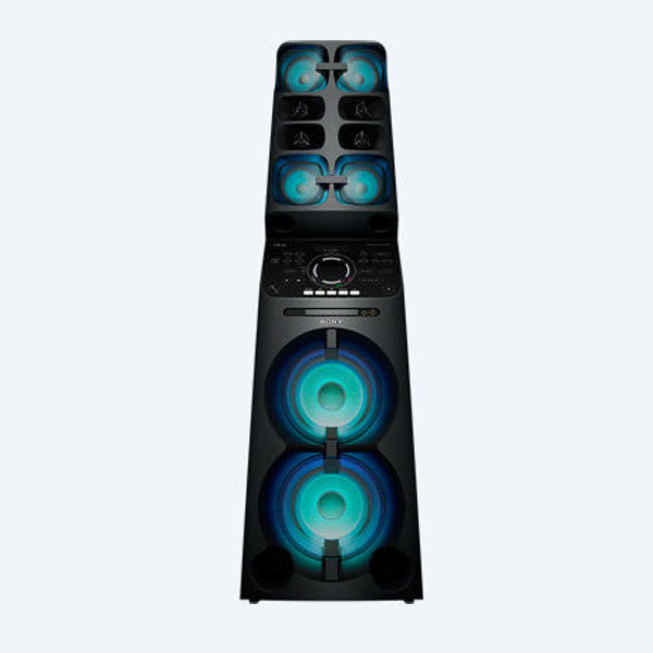 MHC-V90DW: High Power Music System with Party Lights and Karaoke MUTEKI - Avit Digital, Sony