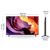X80K | 4K Ultra HD | High Dynamic Range (HDR) | Smart TV (Google TV)
